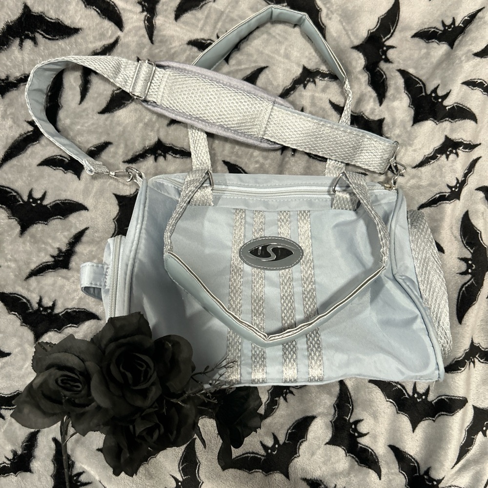 Blue grey y2k bag